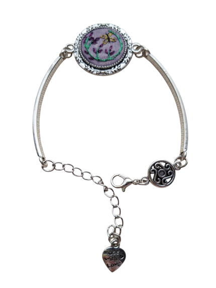 Joyas bordadas Pulsera Encanto en Vuelo