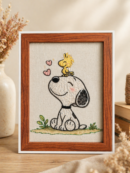 Cuadros Bordados Mi Lugar Favorito